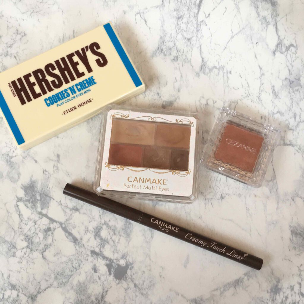 パーフェクトマルチアイズ/キャンメイク/アイシャドウパレットを使ったクチコミ(4枚目)