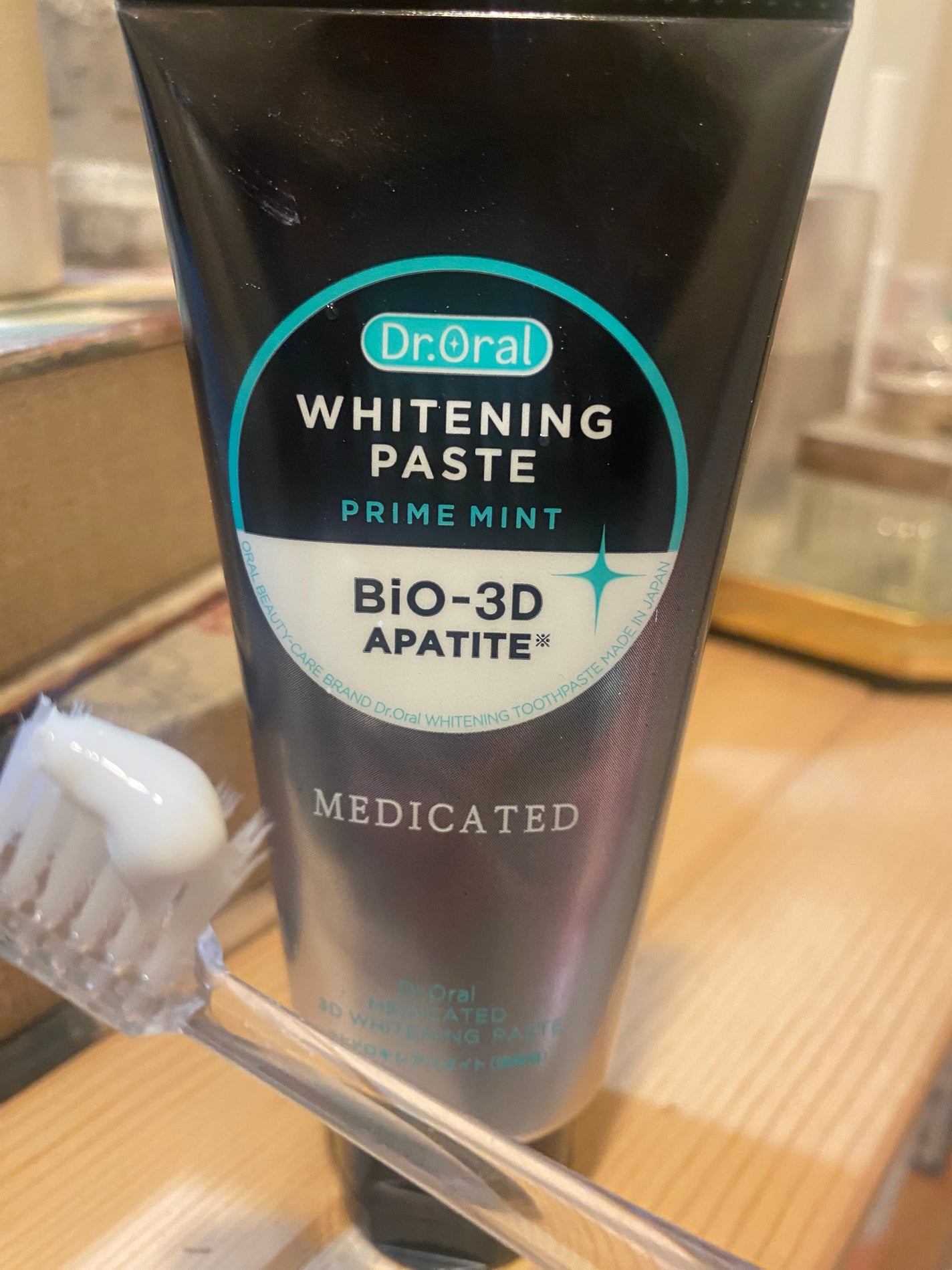 Dr.オーラル 薬用3Dホワイトニングペースト/Dr.Oral/歯磨き粉を使ったクチコミ(3枚目)