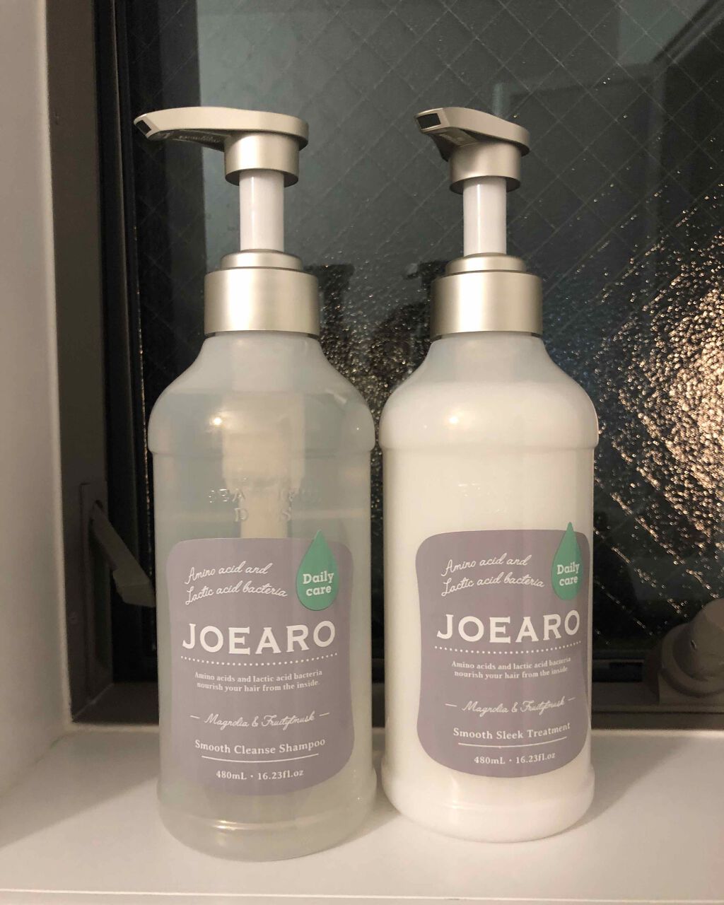 スムースクレンズシャンプー／スムーススリークトリートメント シャンプー/JOEARO/市販シャンプーを使ったクチコミ（1枚目）