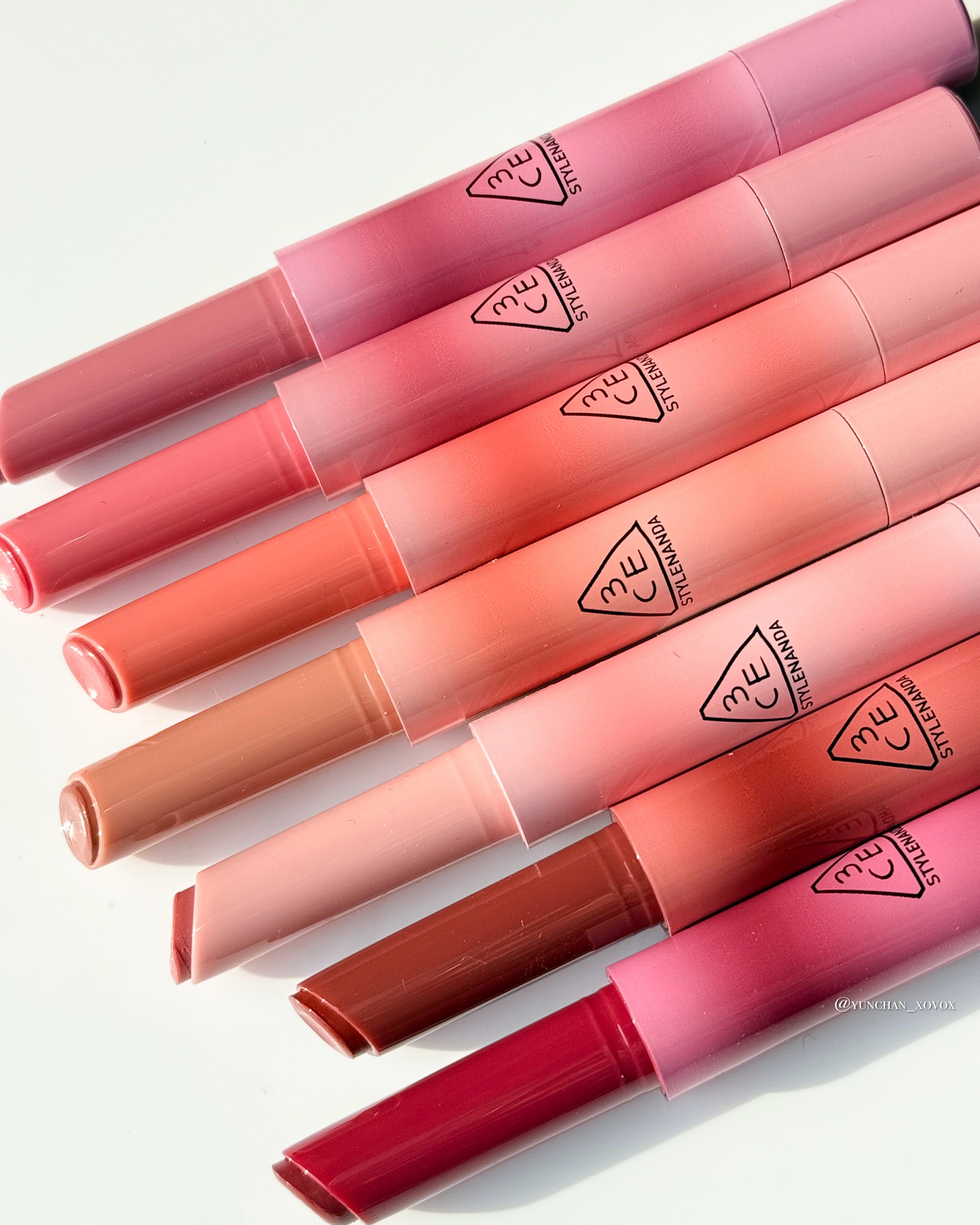 3CE シャインリフレクター/3CE/口紅を使ったクチコミ（2枚目）