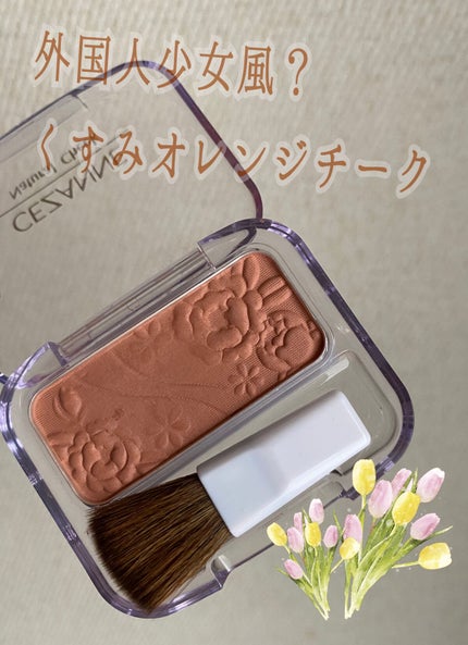 ナチュラル チークN/CEZANNE/パウダーチークを使ったクチコミ(1枚目)