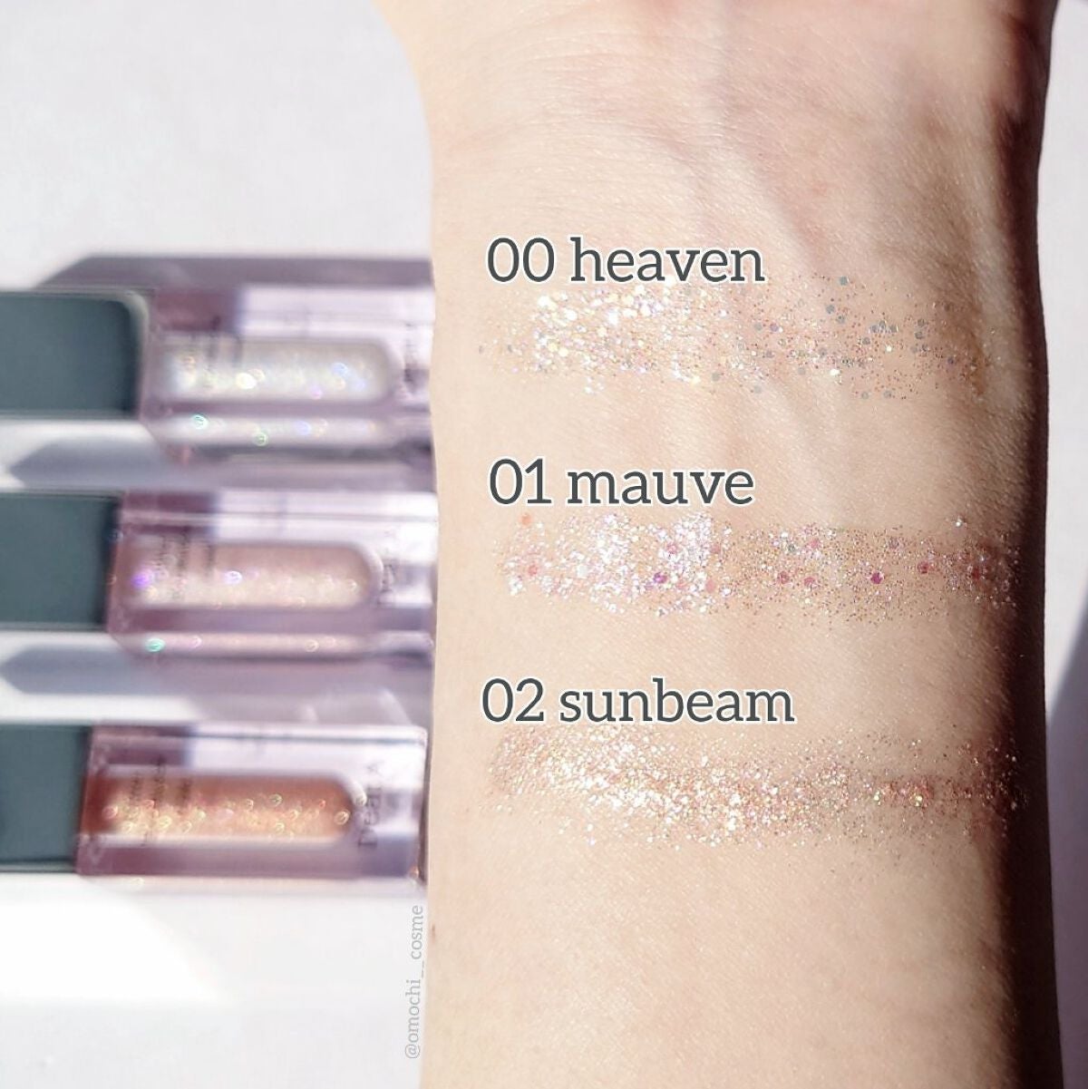 グリッターアイシャドウ/Dear.A/グリッターを使ったクチコミ(5枚目)