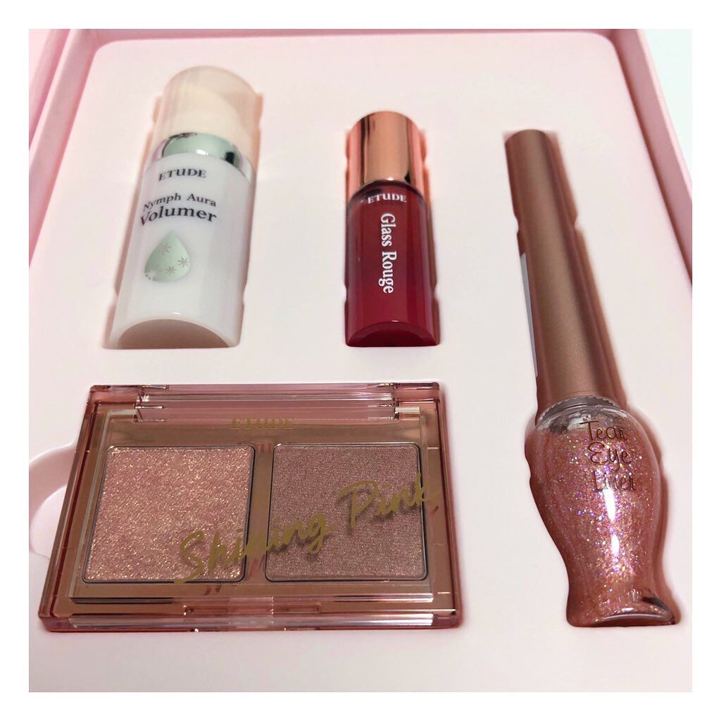 アニバーサリーキット シャイニングピンク/ETUDE/メイクアップキットを使ったクチコミ（3枚目）