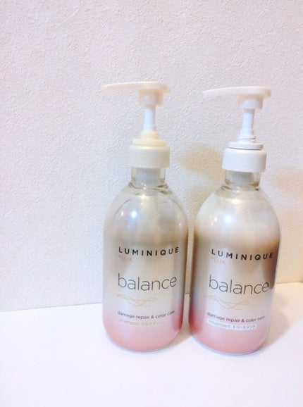 LUX ルミニーク バランス ダメージリペア&カラーケア シャンプー/トリートメントのクチコミ「★ラックス ルミニーク バランス ダメージリペア&カラーケア(シャンプー・コンディショナー)
.....」(1枚目)