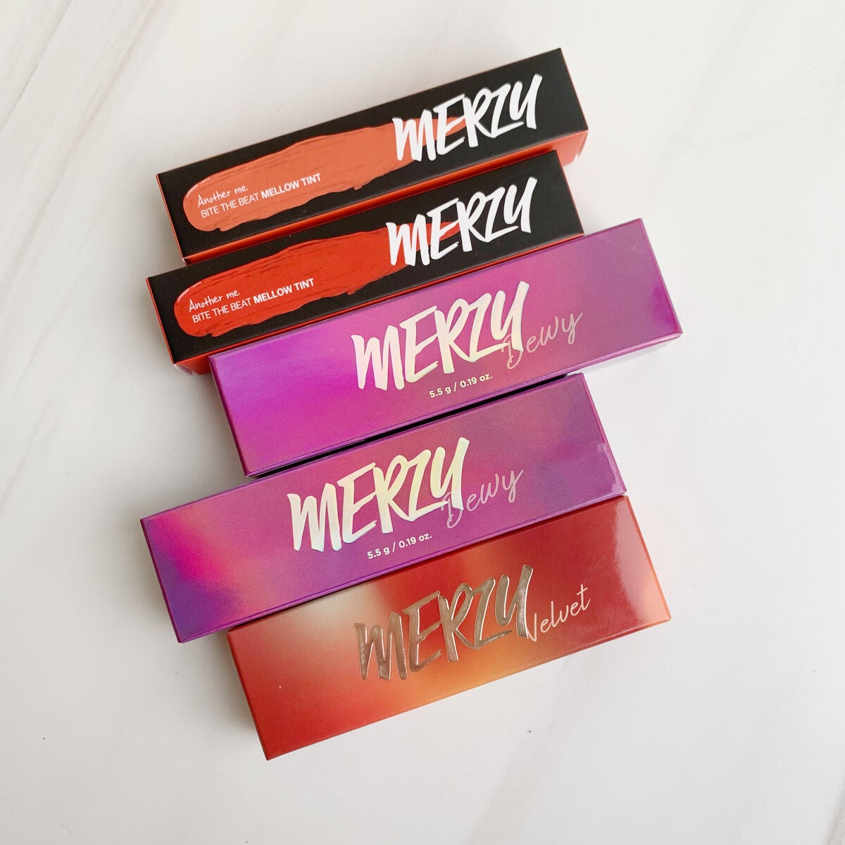 バイト ザ ビート メロウ ティント/MERZY/リップティントを使ったクチコミ(1枚目)