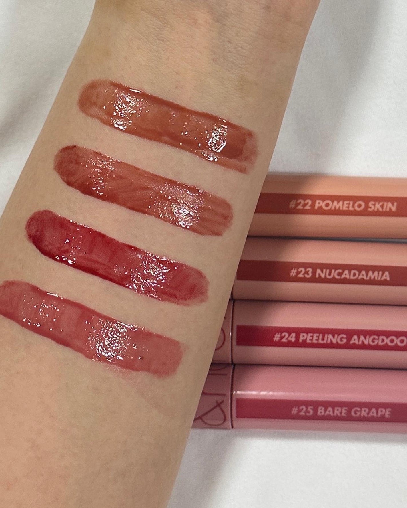 ジューシーラスティングティント/rom&nd/リップティントを使ったクチコミ(5枚目)