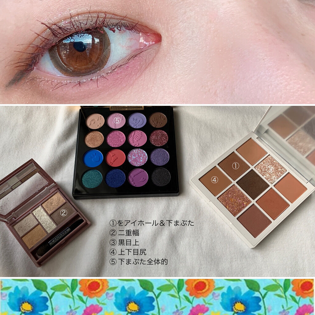 TERRAZZO Shadow palette/HOLIKA HOLIKA/アイシャドウパレットを使ったクチコミ（2枚目）