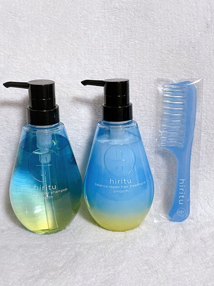 バランスリペア シャンプー/ヘアトリートメント スムース/hiritu/市販シャンプーを使ったクチコミ(3枚目)