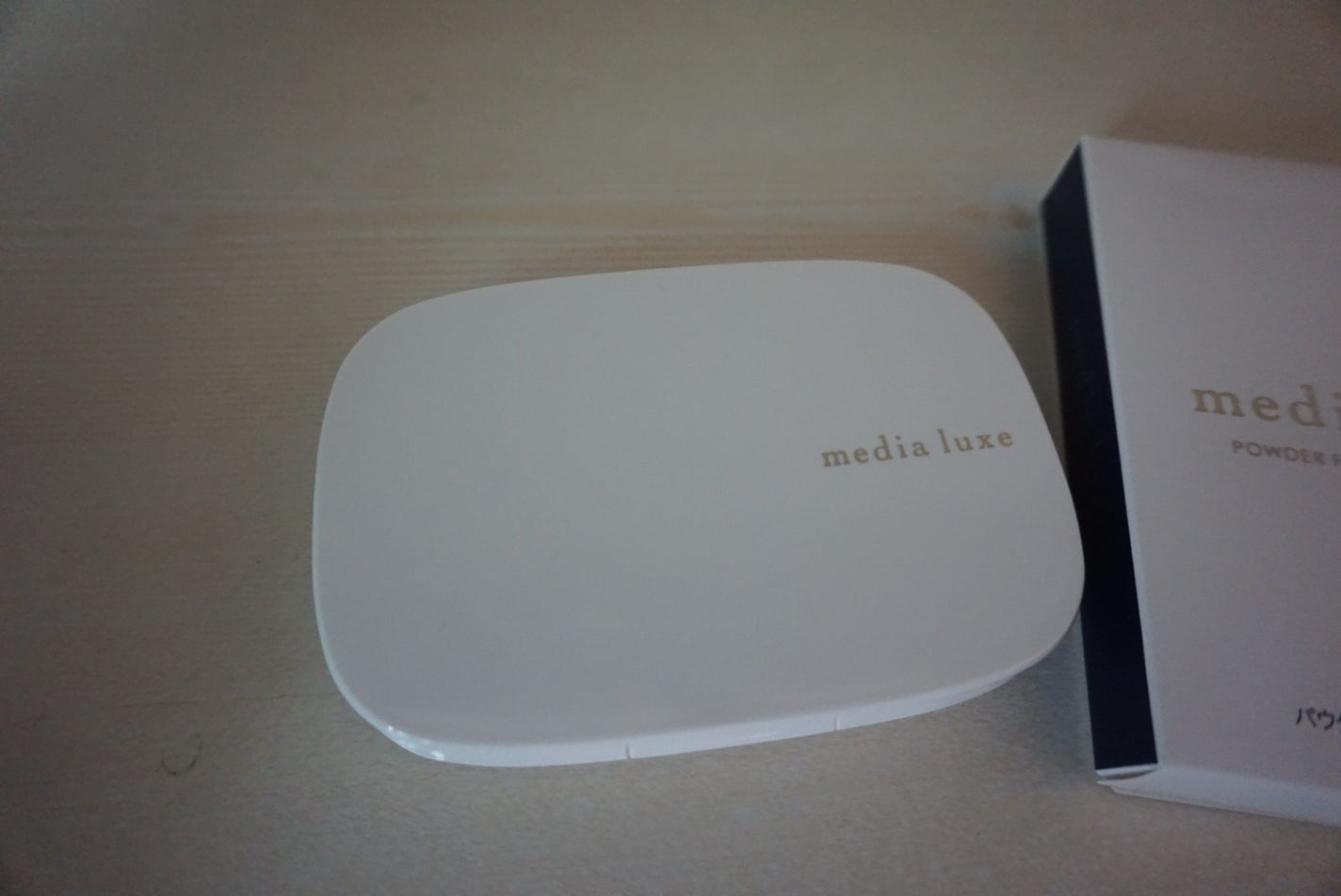 パウダーファンデーション/media luxe/パウダーファンデーションを使ったクチコミ(2枚目)