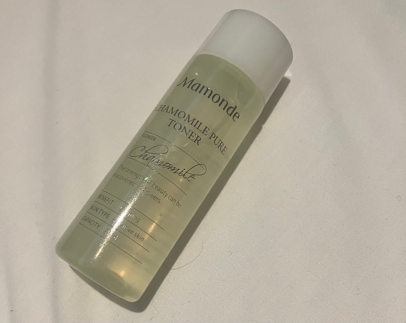 カモミールピュアトナー/Mamonde/化粧水を使ったクチコミ(1枚目)