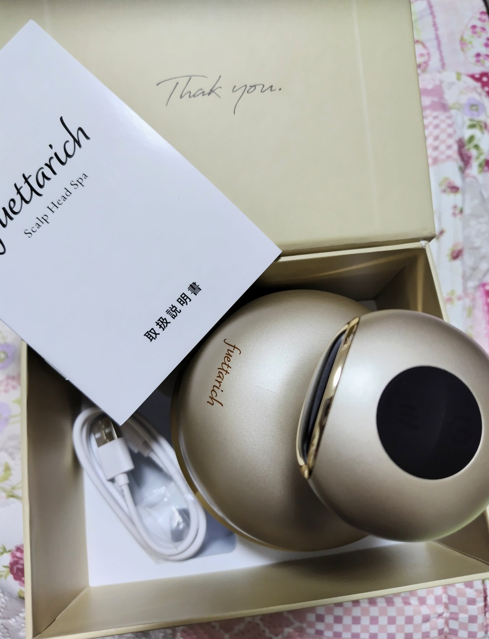 スカルプ ヘッドスパ/fuettarich (フエッタリッチ)/ヘッドマッサージャーを使ったクチコミ（2枚目）