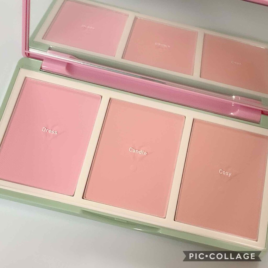 ヴィンテージ フィルター チーク パレット Vintage Filter Edition/innisfree/パウダーチークを使ったクチコミ(3枚目)