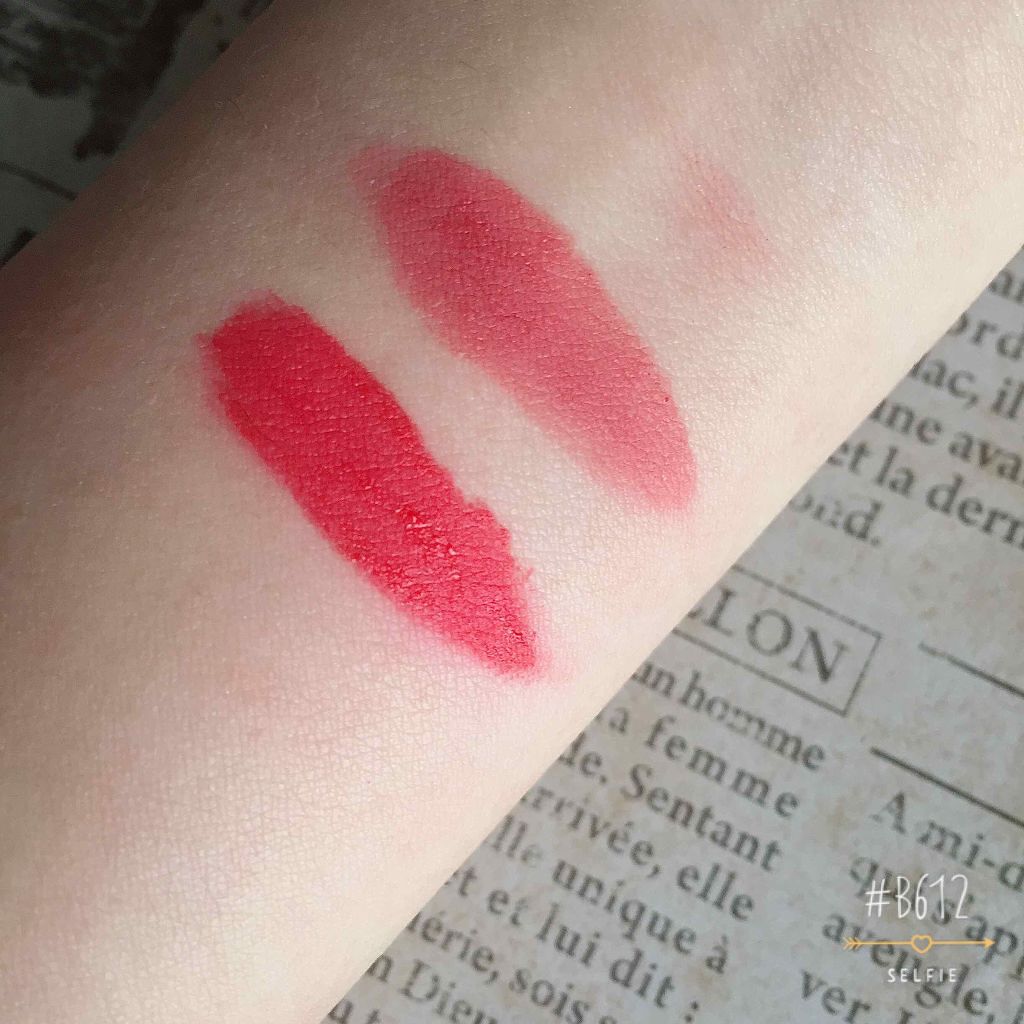 インク エアリー ベルベット/PERIPERA/口紅を使ったクチコミ（3枚目）