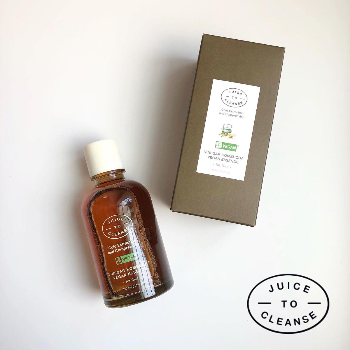 ビネガー コンブチャヴィーガン エッセンス/JUICE TO CLEANSE/美容液を使ったクチコミ（1枚目）