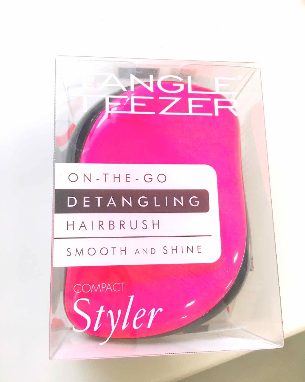コンパクトスタイラー/TANGLE TEEZER/ヘアブラシを使ったクチコミ（2枚目）