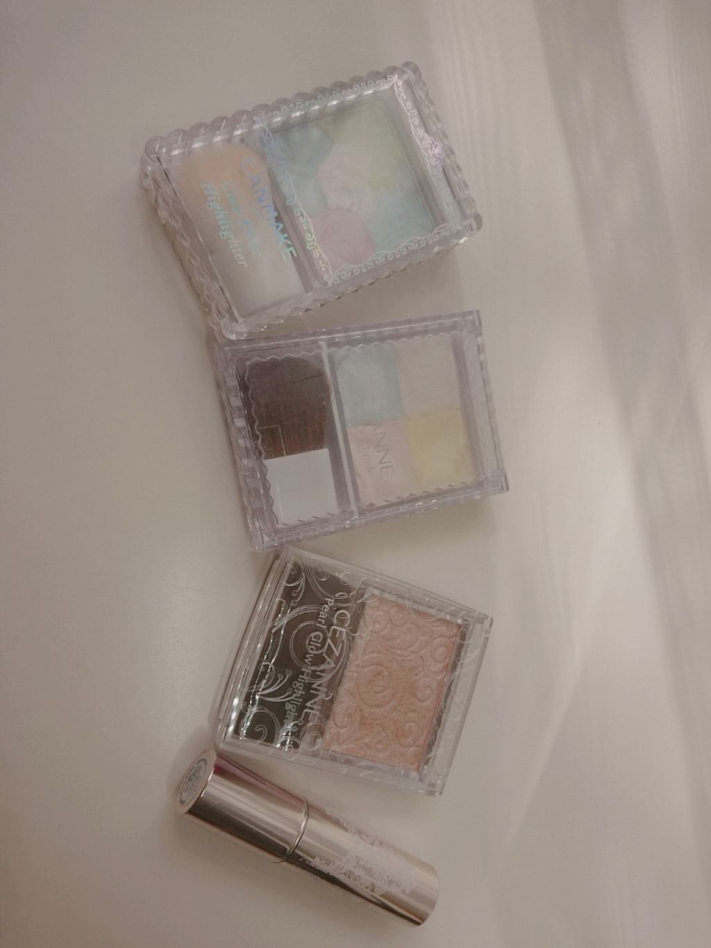 ミックスカラーチーク/CEZANNE/パウダーチークを使ったクチコミ（1枚目）