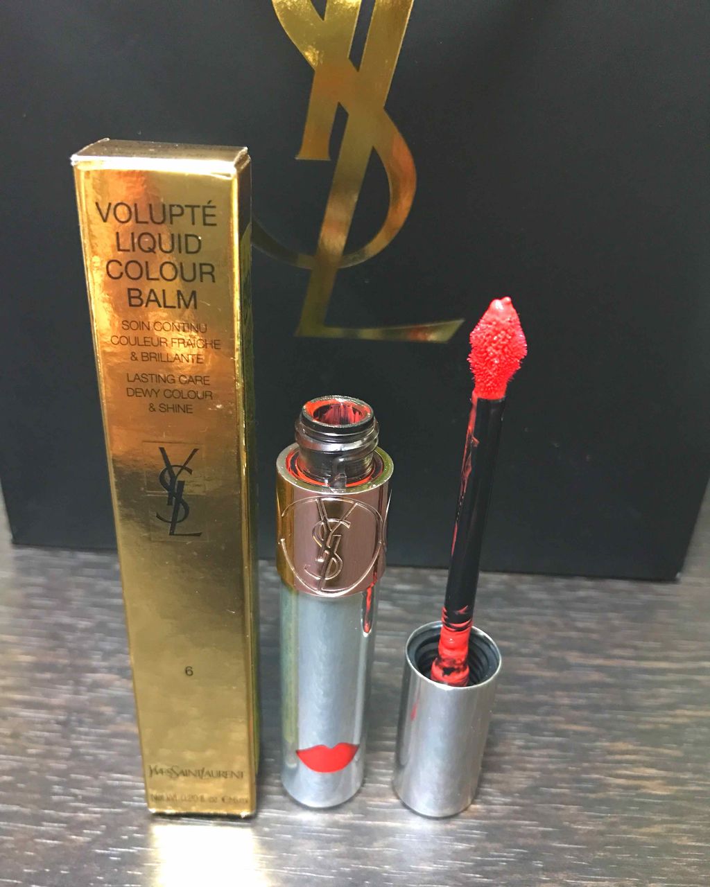 ヴォリュプテ ウォーター カラーバーム/YVES SAINT LAURENT BEAUTE/口紅を使ったクチコミ(1枚目)