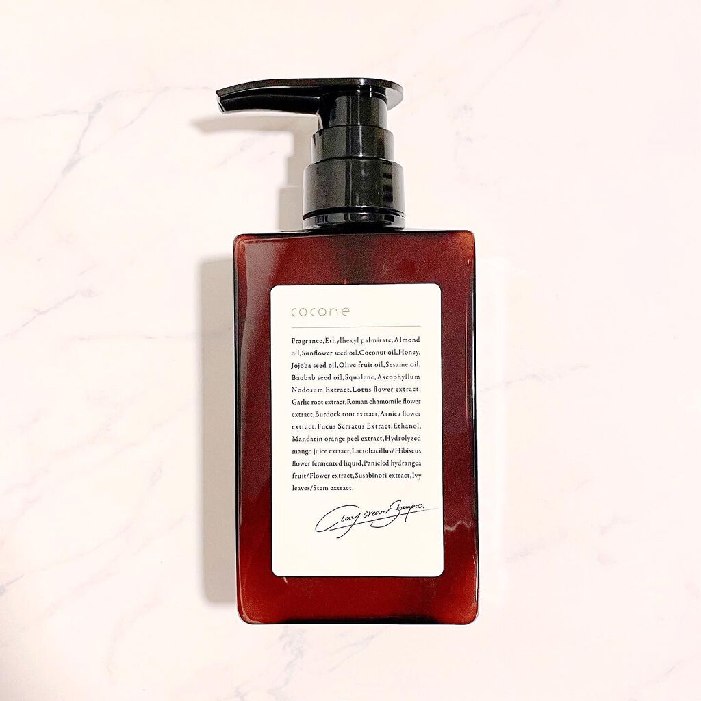 クレイクリームシャンプー(モイスト)/cocone/市販シャンプーを使ったクチコミ(1枚目)
