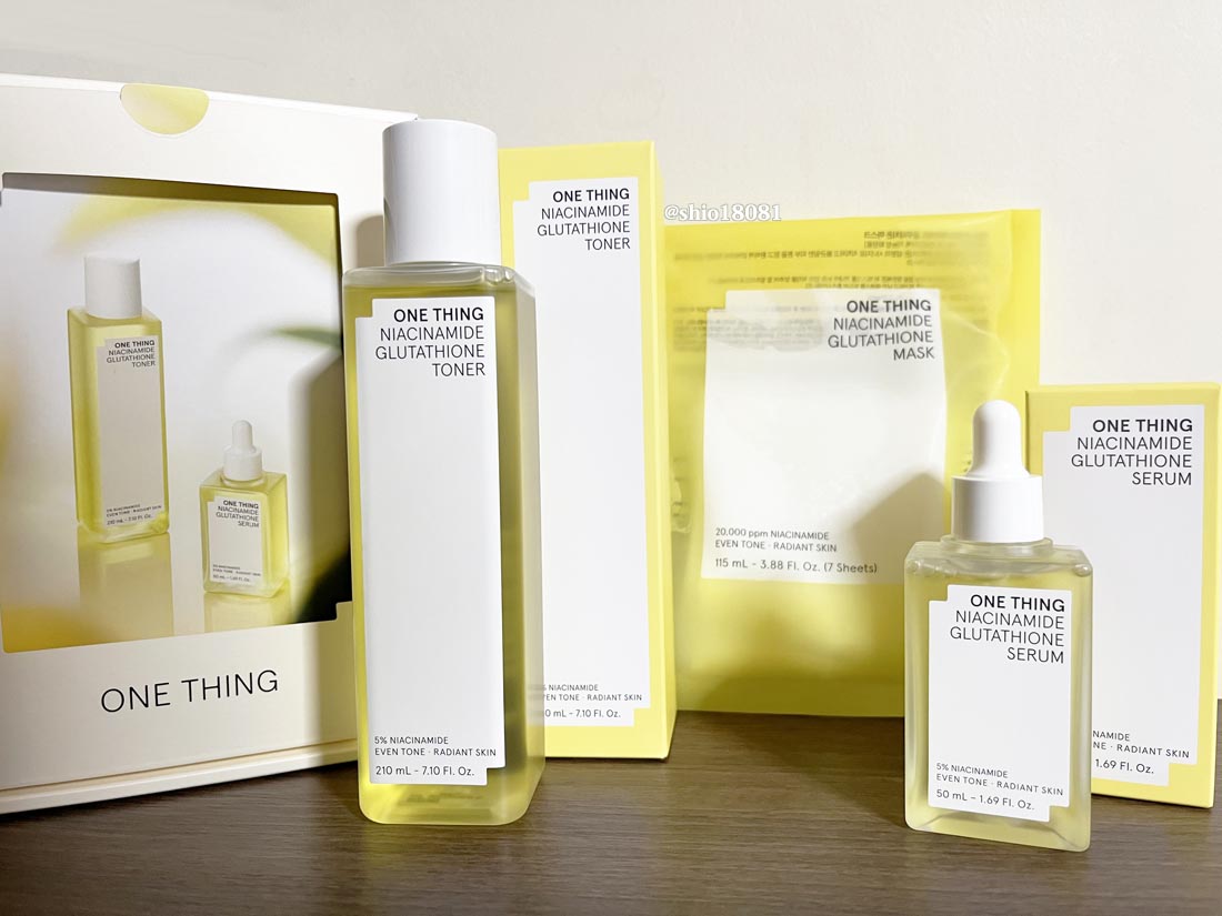 ナイアシンアミドグルタチオントナー/ONE THING/化粧水を使ったクチコミ（1枚目）
