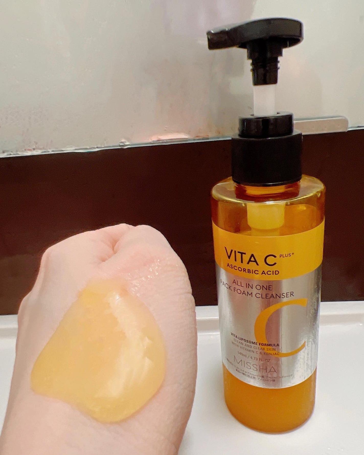 ミシャ ビタシープラス 泡マスク洗顔/MISSHA/泡洗顔を使ったクチコミ(2枚目)