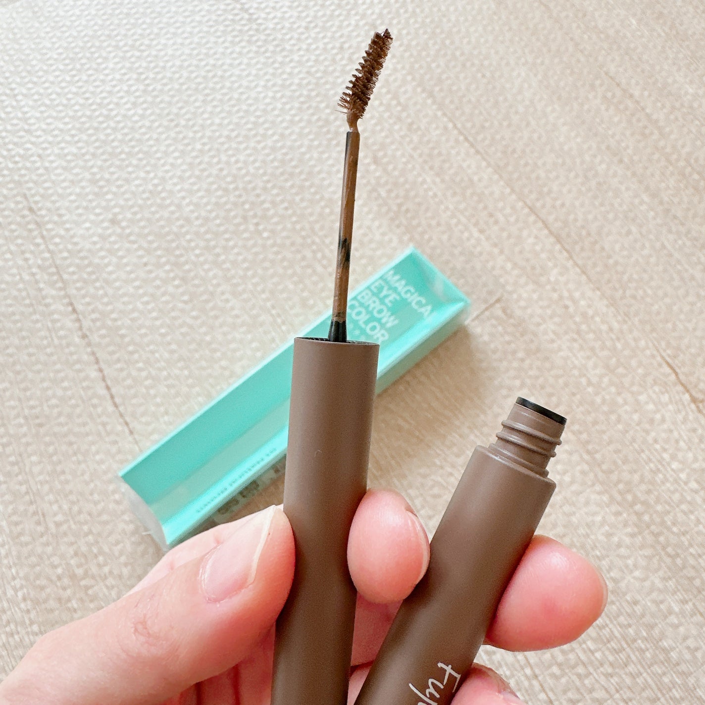 マジカルアイブロウカラー/Fujiko/眉マスカラを使ったクチコミ(4枚目)