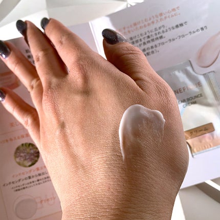 クリアバウンスクリーム /BENEFIQUE/フェイスクリームを使ったクチコミ(4枚目)