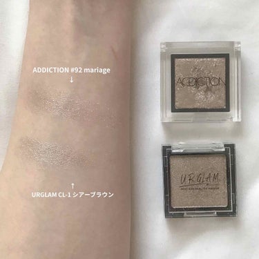 UR GLAM　POWDER EYESHADOW/U R GLAM/シングルアイシャドウを使ったクチコミ（3枚目）