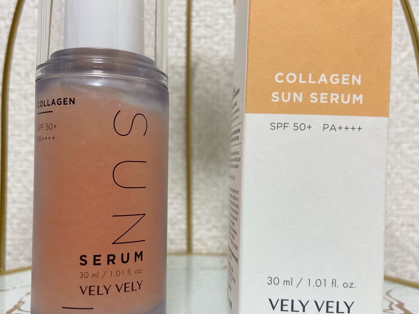 ハリケアコラーゲンサンセラム/VELY VELY/日焼け止めジェルを使ったクチコミ（3枚目）
