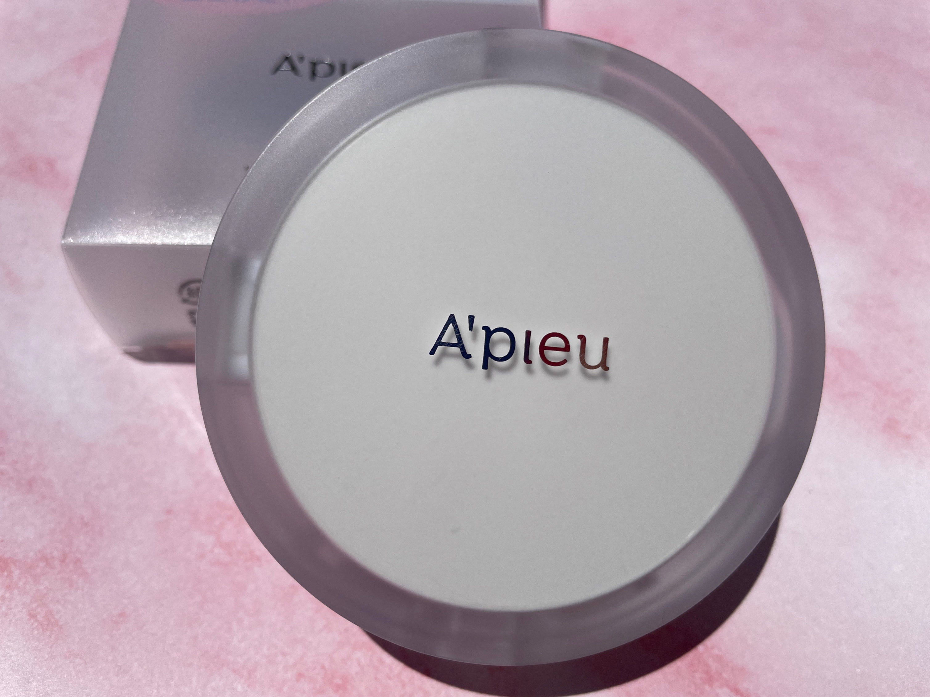 ウォーターロック サラサラパクト/A’pieu/フェイスパウダーを使ったクチコミ（1枚目）