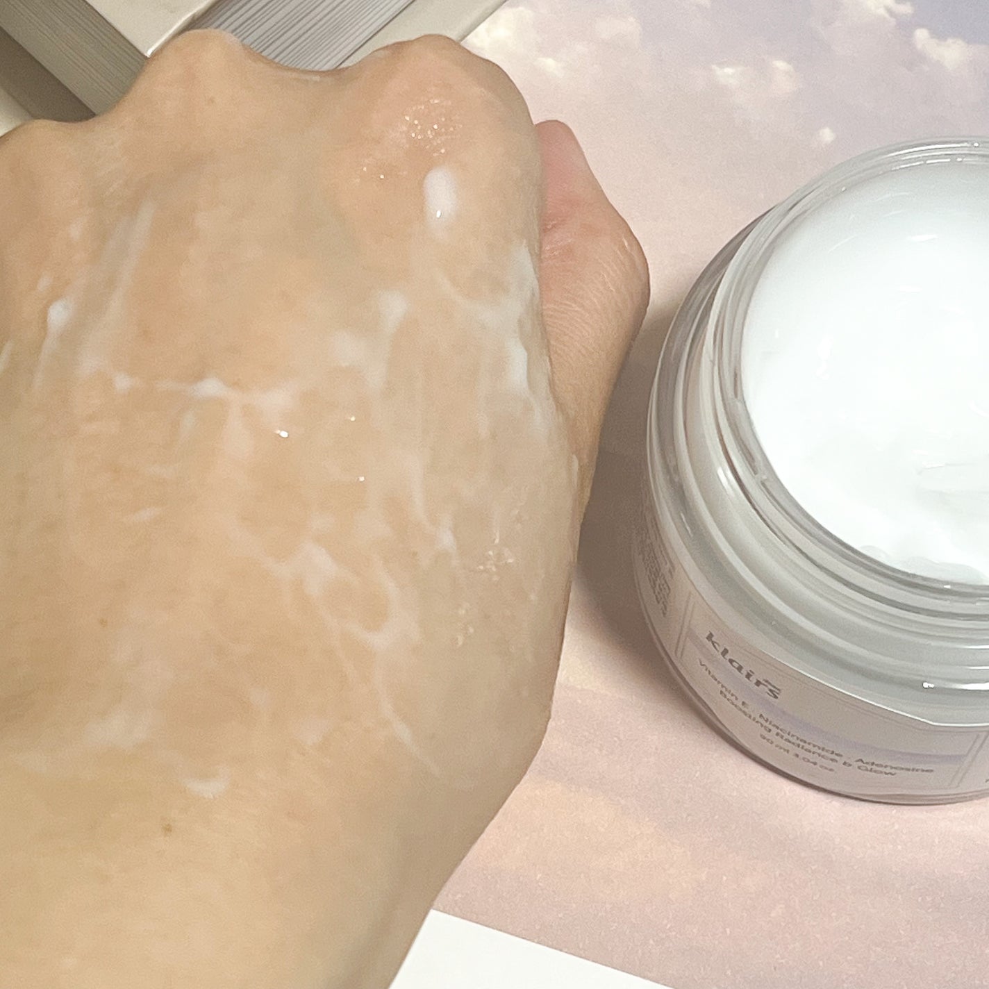 フレッシュリージュースドビタミンEマスク(90g)/Klairs/フェイスクリームを使ったクチコミ(5枚目)