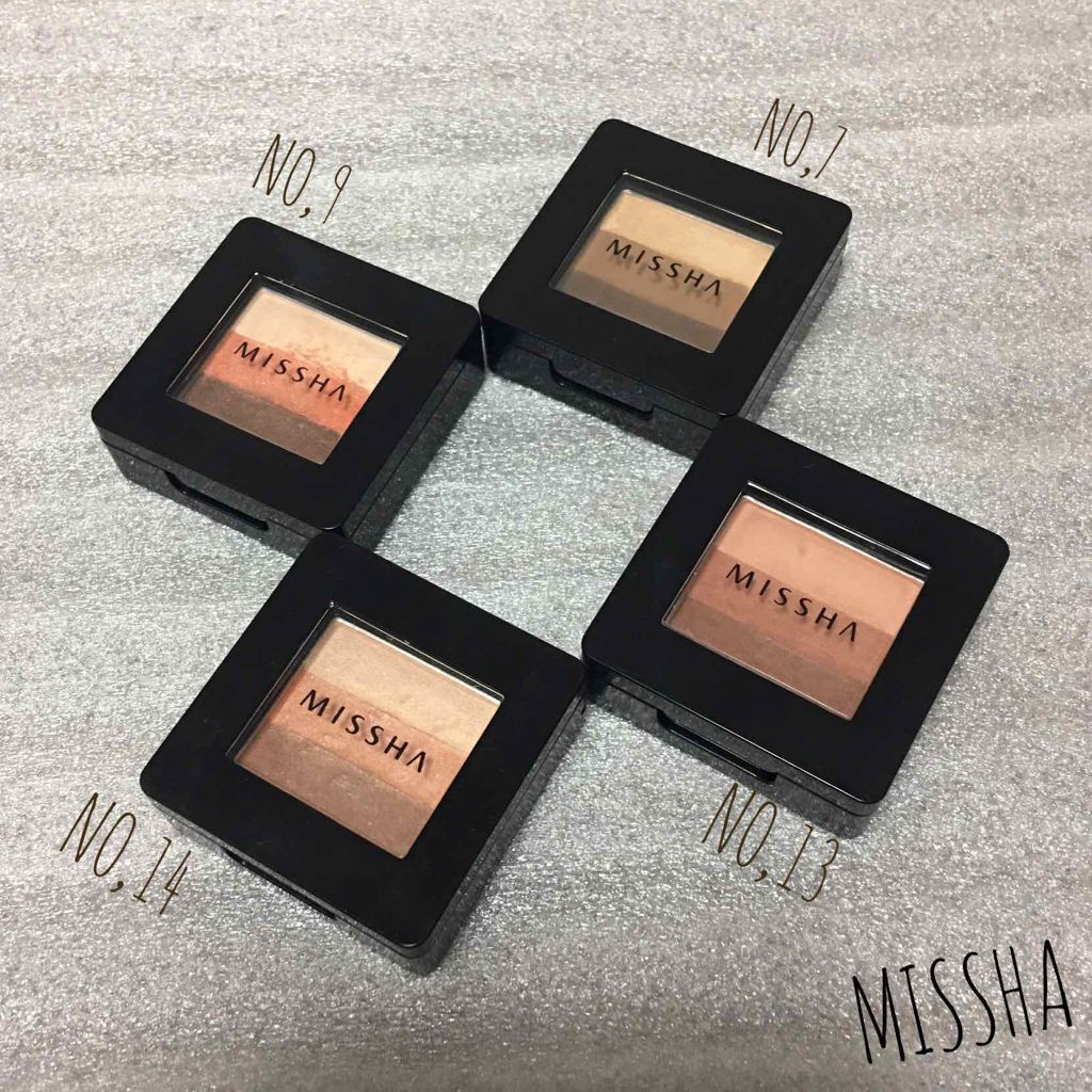 トリプルシャドウ/MISSHA/アイシャドウパレットを使ったクチコミ（1枚目）