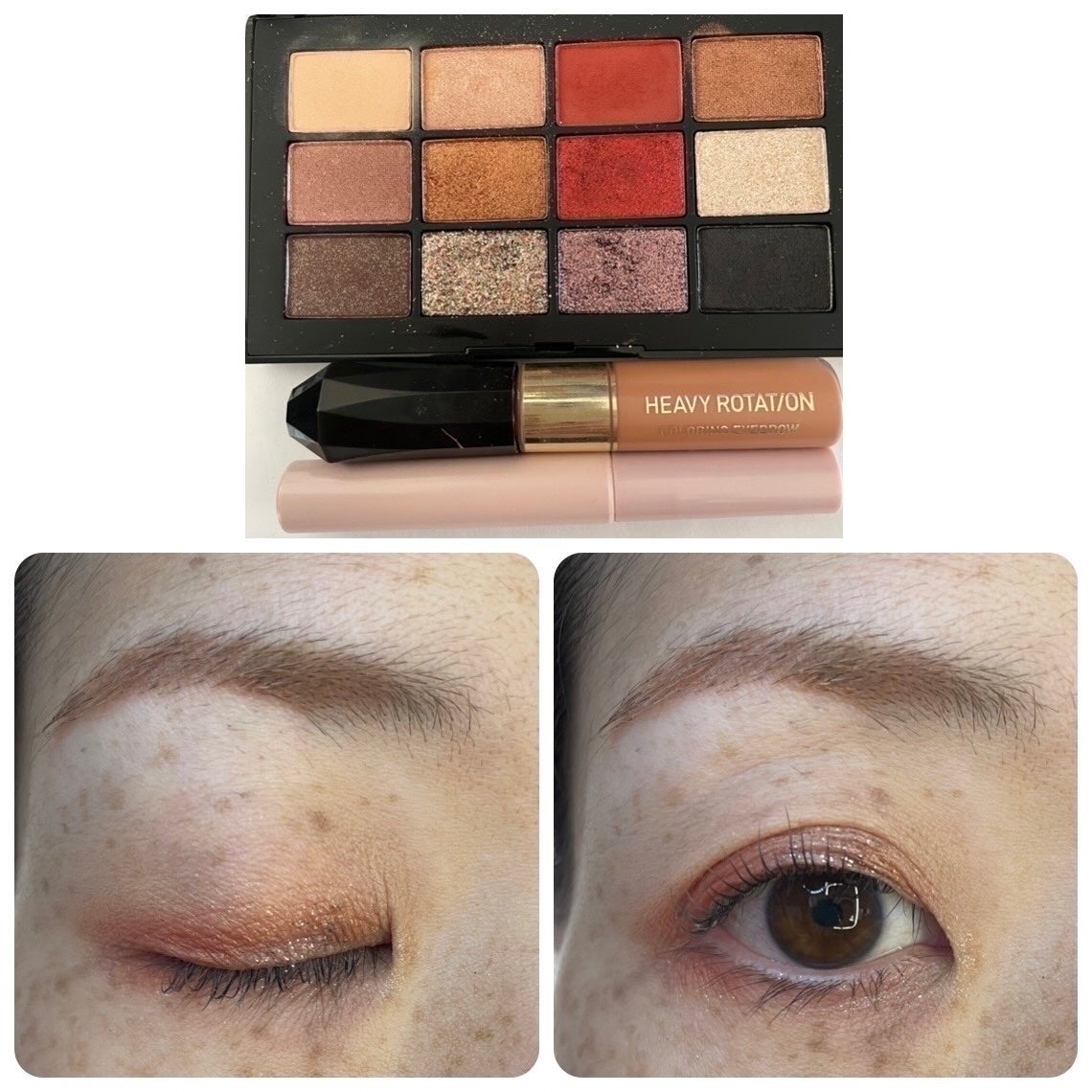 カラーリングアイブロウ/ヘビーローテーション/眉マスカラを使ったクチコミ(1枚目)