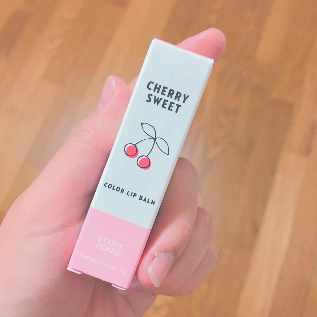 チェリースイート カラーリップバーム/ETUDE/口紅を使ったクチコミ(1枚目)