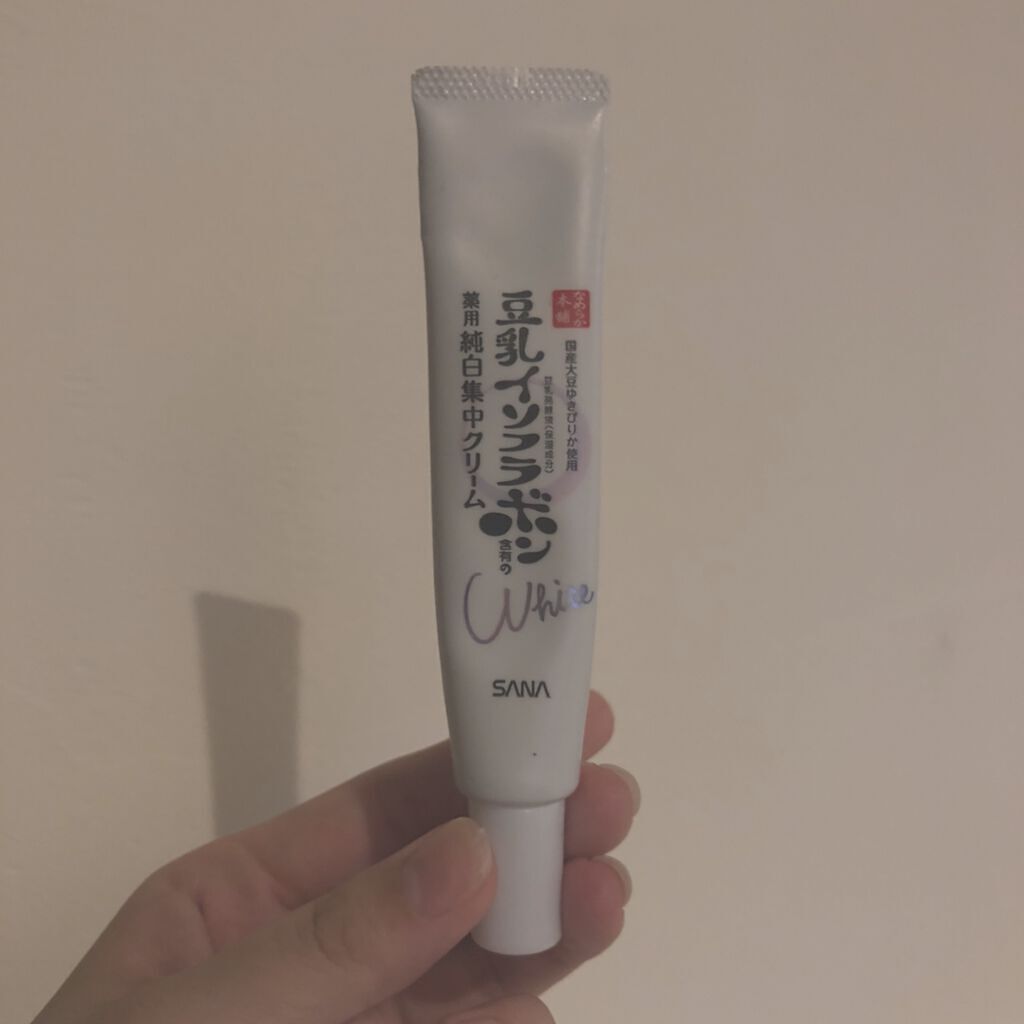 薬用美白スポッツクリーム/なめらか本舗/フェイスクリームを使ったクチコミ（1枚目）