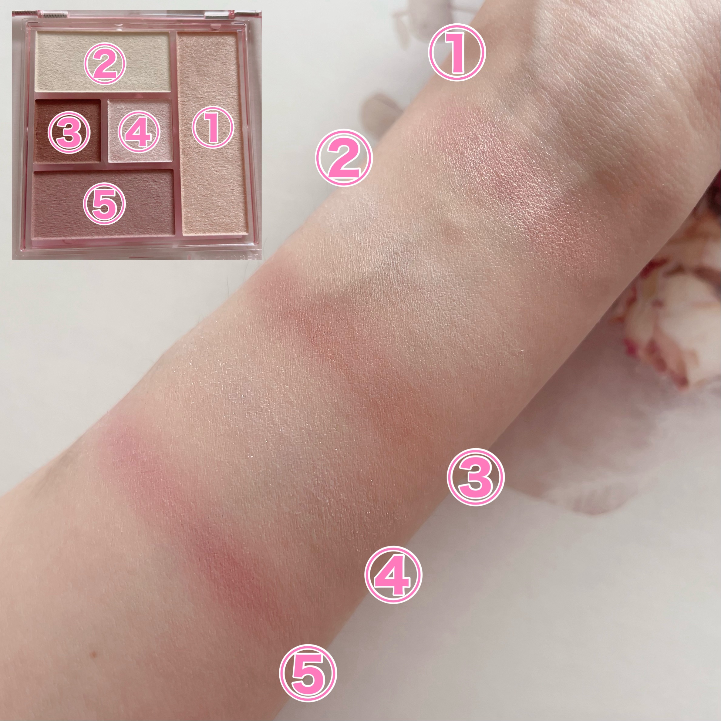 ブレンドベリー オールユーニード クリエイション/BLEND BERRY/マルチパレットを使ったクチコミ（3枚目）