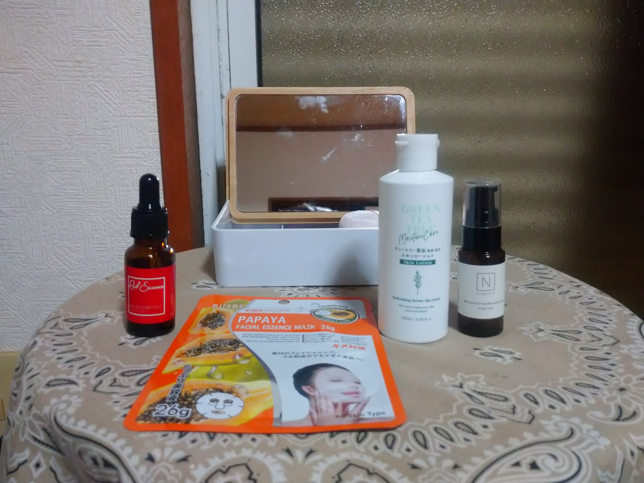 モイスチュア＆バランシング トライアルキット/Ｎ organic/トライアルキットを使ったクチコミ（1枚目）