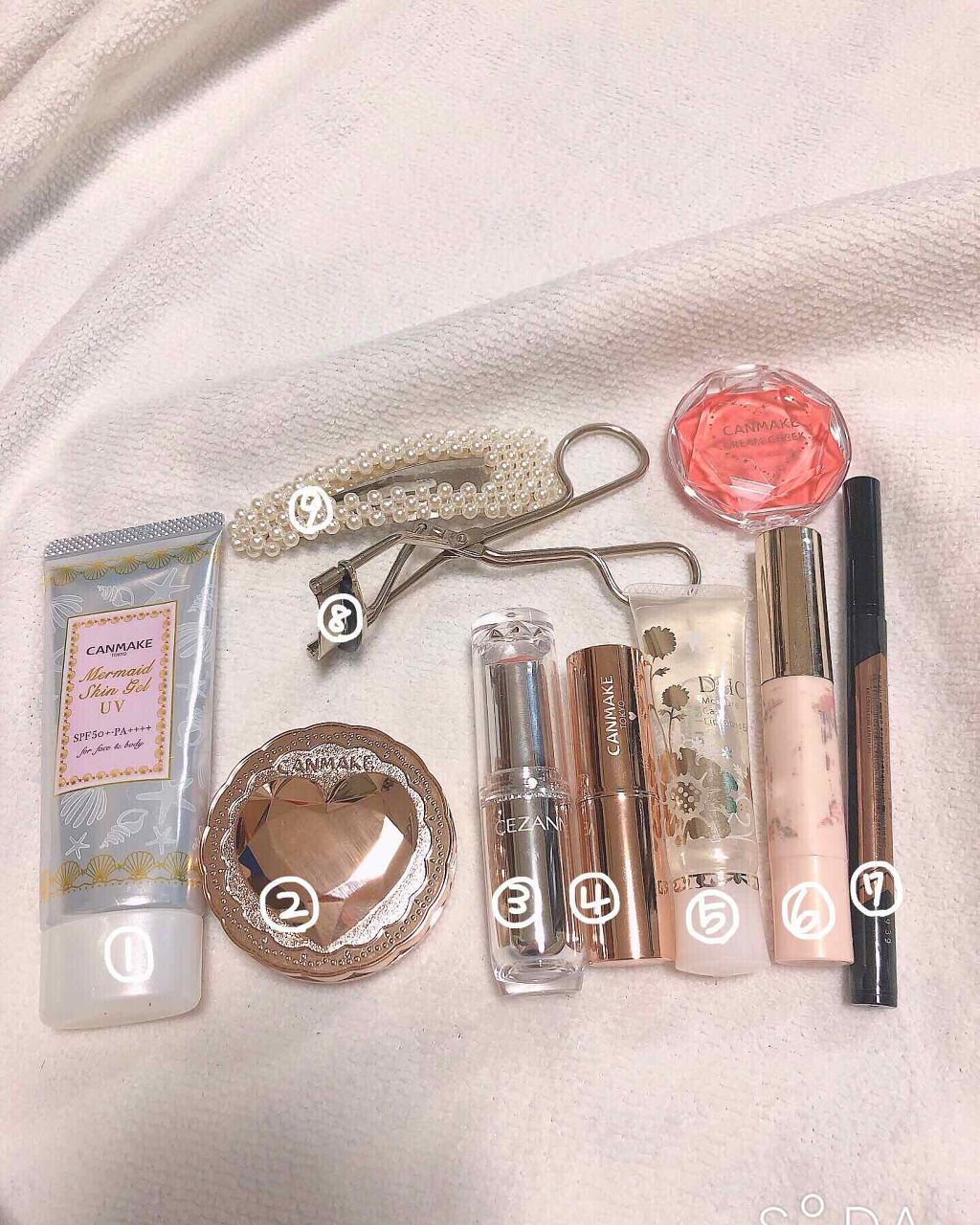 マーメイドスキンジェルUV/キャンメイク/日焼け止めジェルを使ったクチコミ（2枚目）