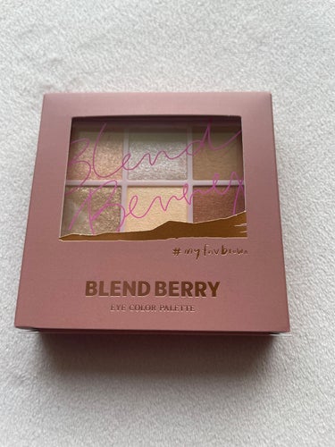 オーラクリエイション/BLEND BERRY/アイシャドウパレットを使ったクチコミ（1枚目）