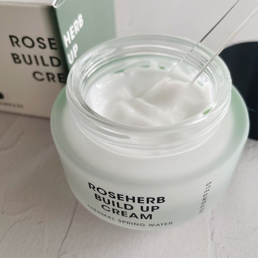 ローズハーブビルドアップクリーム/STEAMBASE/フェイスクリームを使ったクチコミ（2枚目）