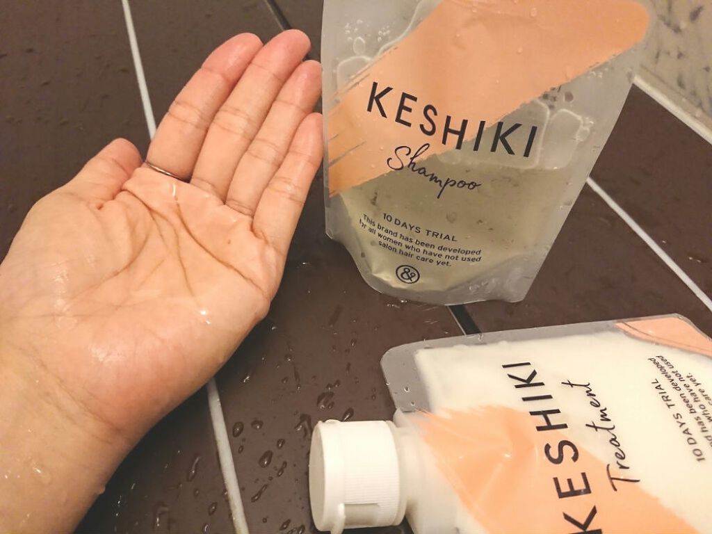 ケシキのはじまり(トライアルセット)/KESHIKI/トライアルキットを使ったクチコミ(2枚目)