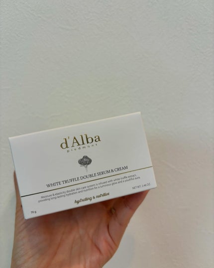 ホワイトトリュフダブルセラムアンドクリーム/ダルバ/フェイスクリームを使ったクチコミ(6枚目)