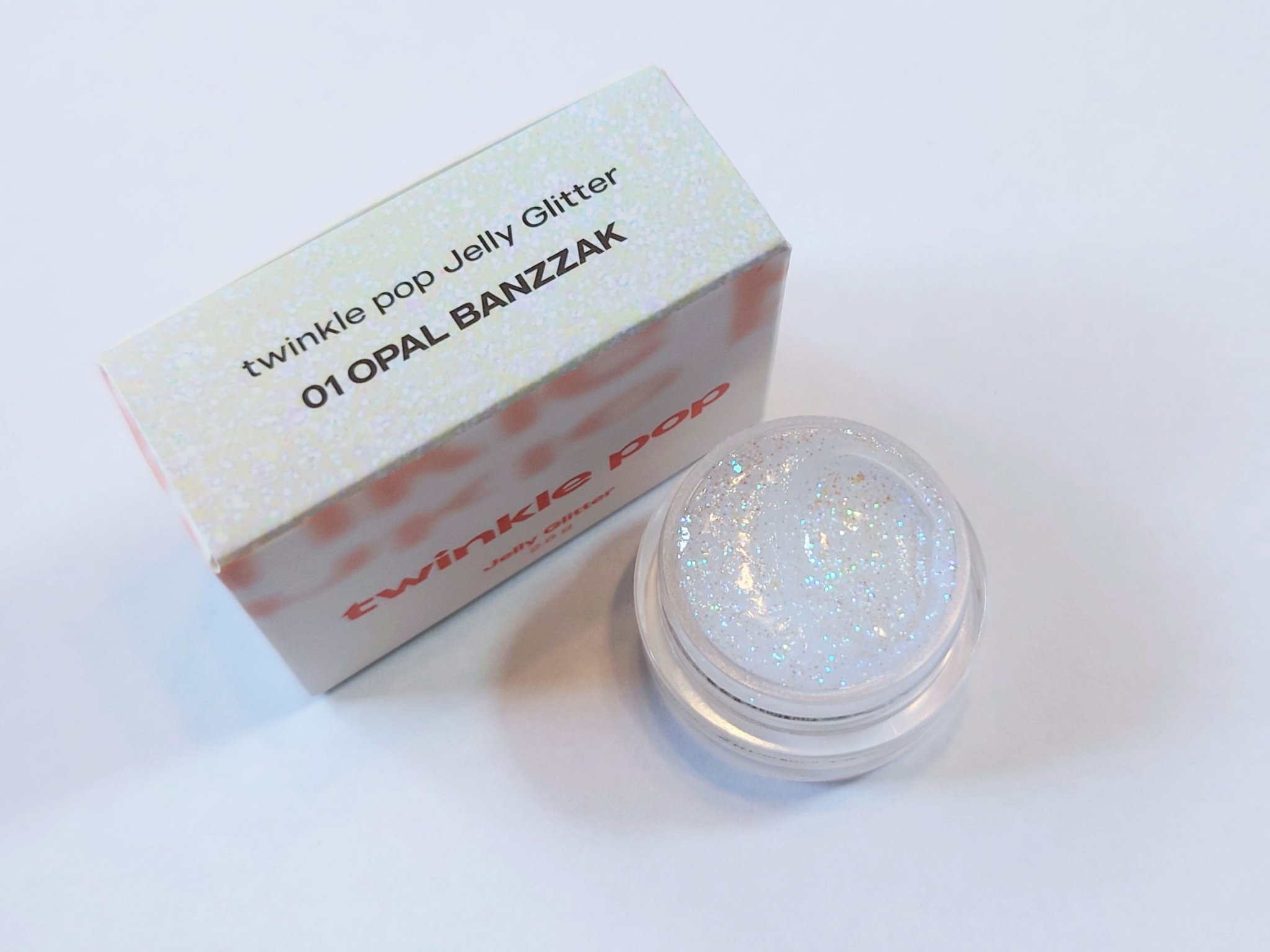 ジェリーグリッター 01 OPAL BANZZAK/TWINKLE POP/グリッターを使ったクチコミ（1枚目）