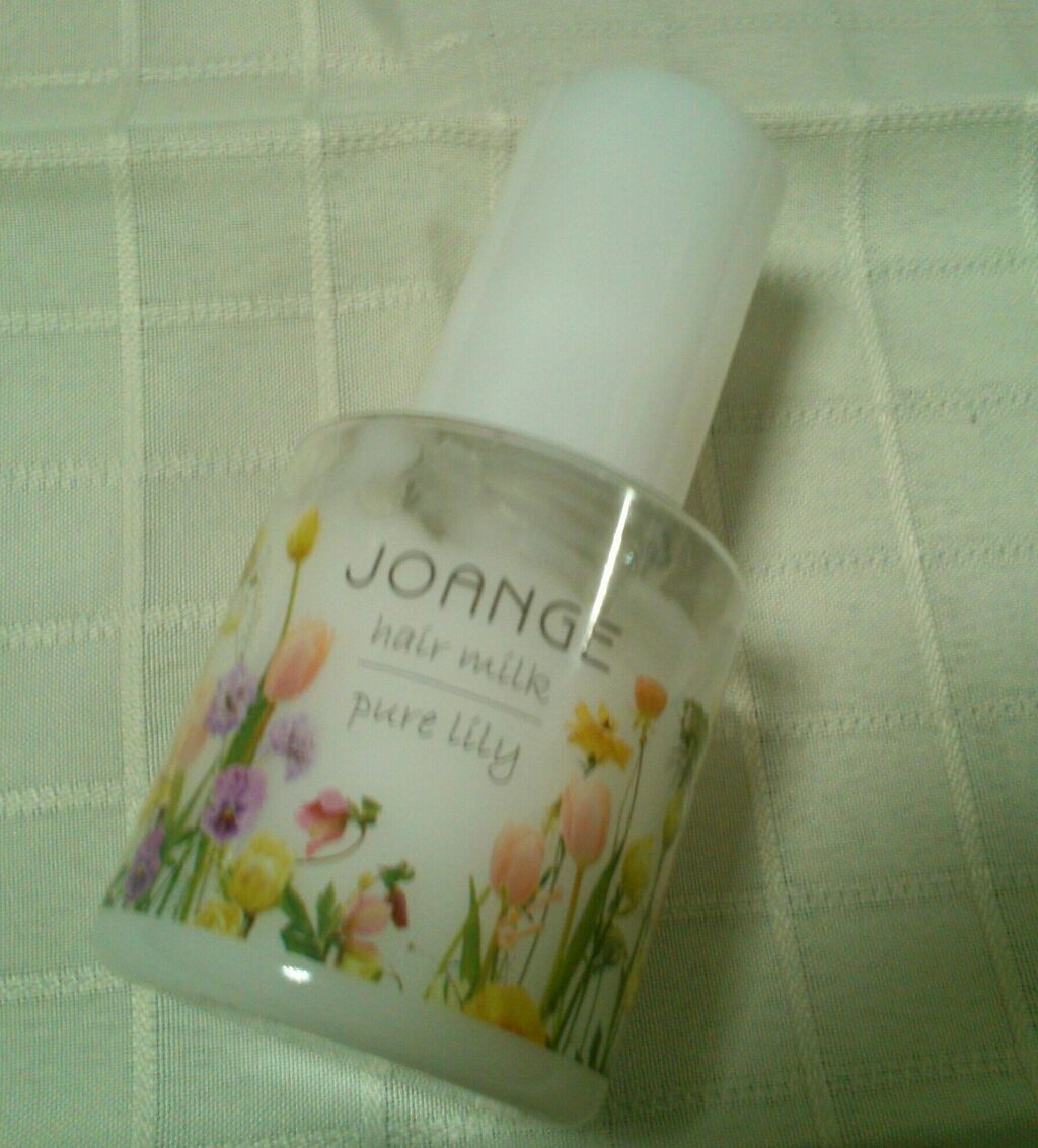 カラーケア ヘアミルク ピュアリリィの香り/ジョアンジュ/ヘアミルクを使ったクチコミ（1枚目）