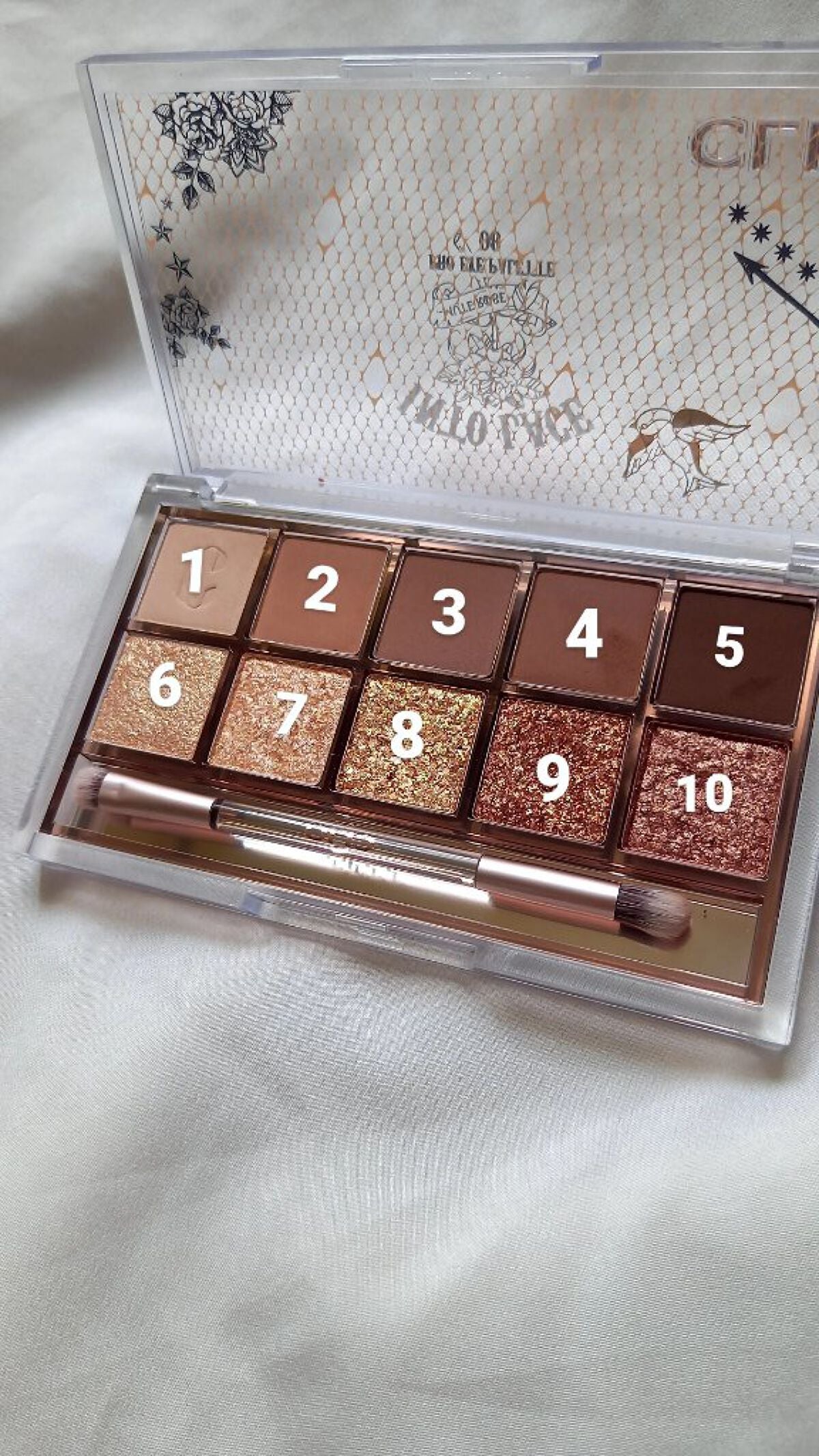 プロ アイ パレット/CLIO/アイシャドウパレットを使ったクチコミ(3枚目)