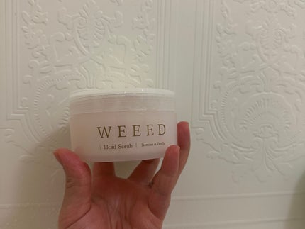 ヘッドスクラブ ジャスミン&バニラ/WEEED/頭皮ケアを使ったクチコミ(1枚目)
