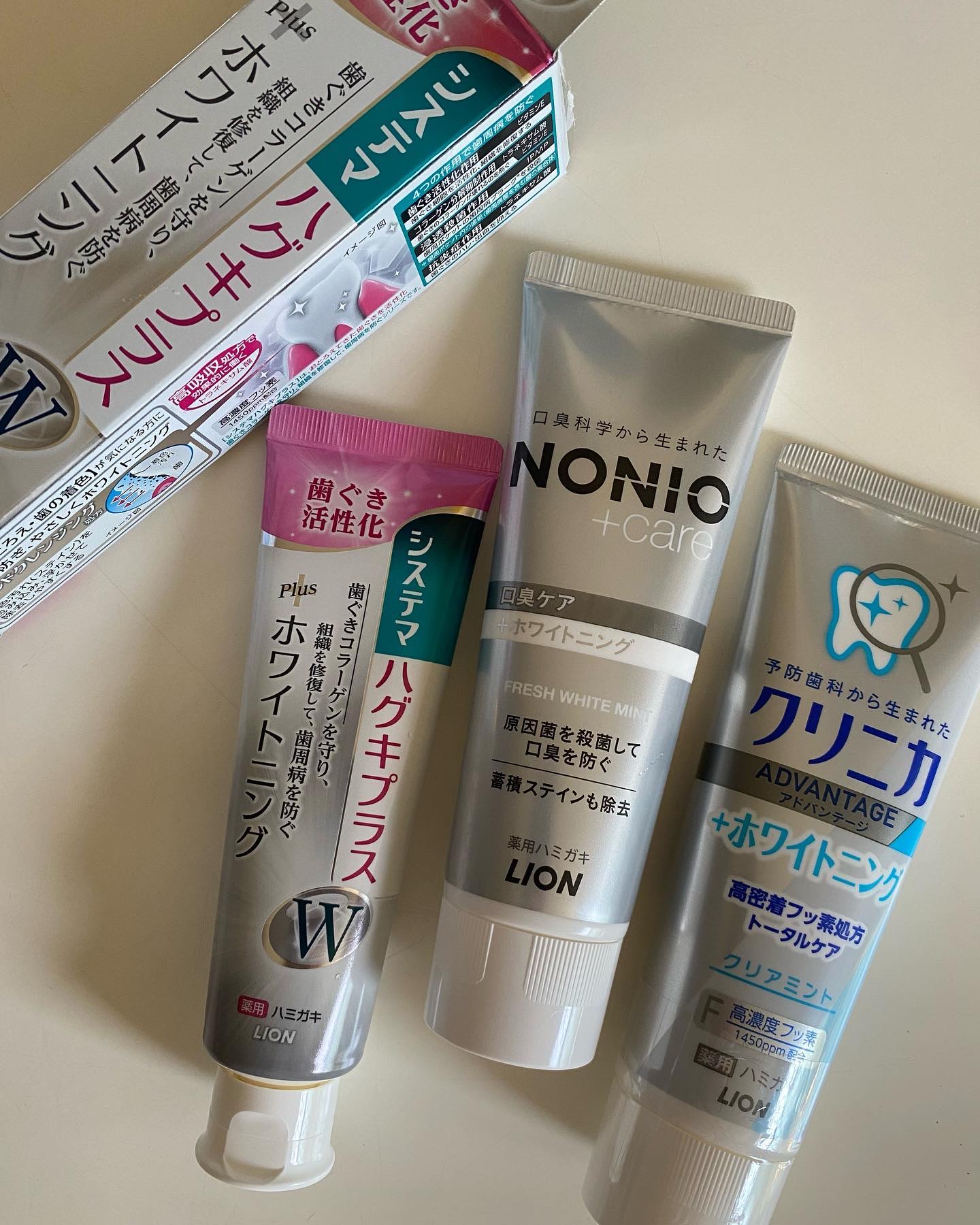 システマハグキプラスWハミガキ/システマ/歯磨き粉を使ったクチコミ（1枚目）