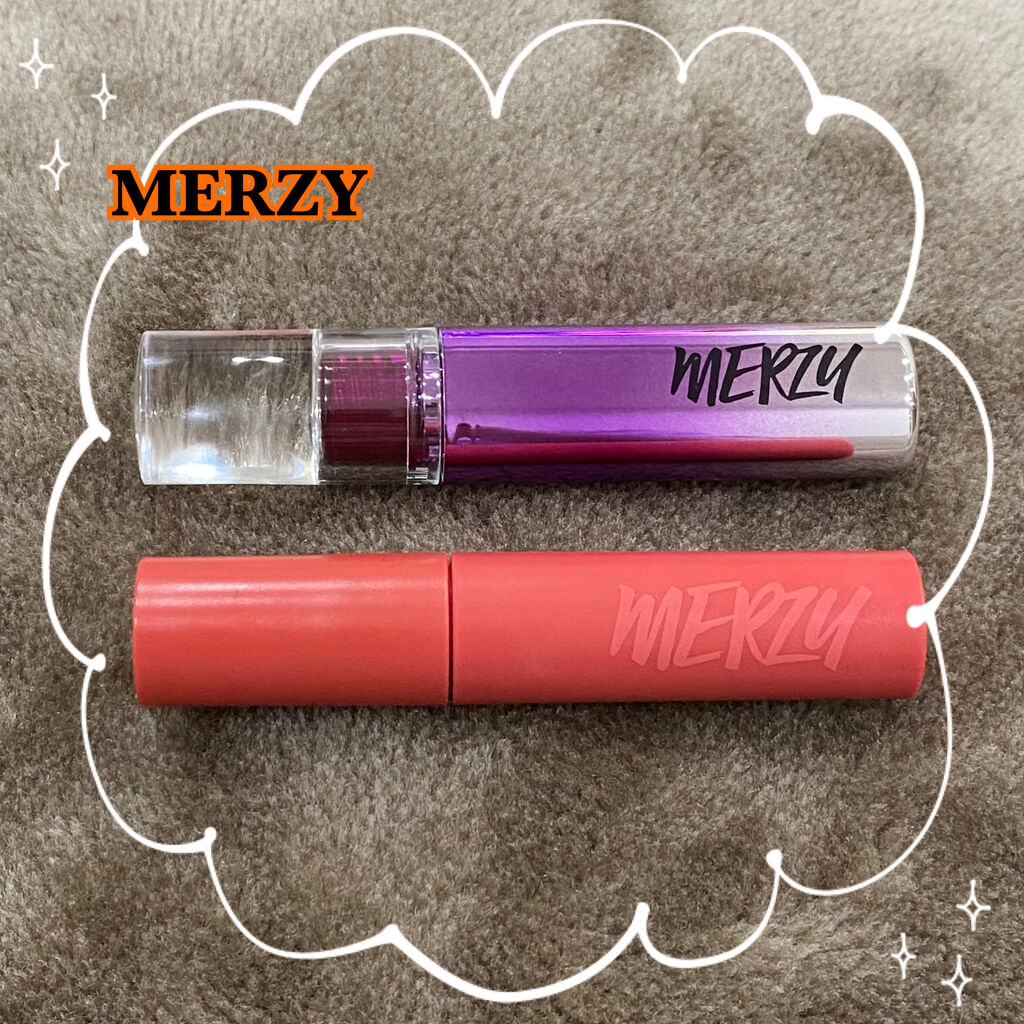 バイト ザ ビート メロウ ティント/MERZY/リップティントを使ったクチコミ（1枚目）