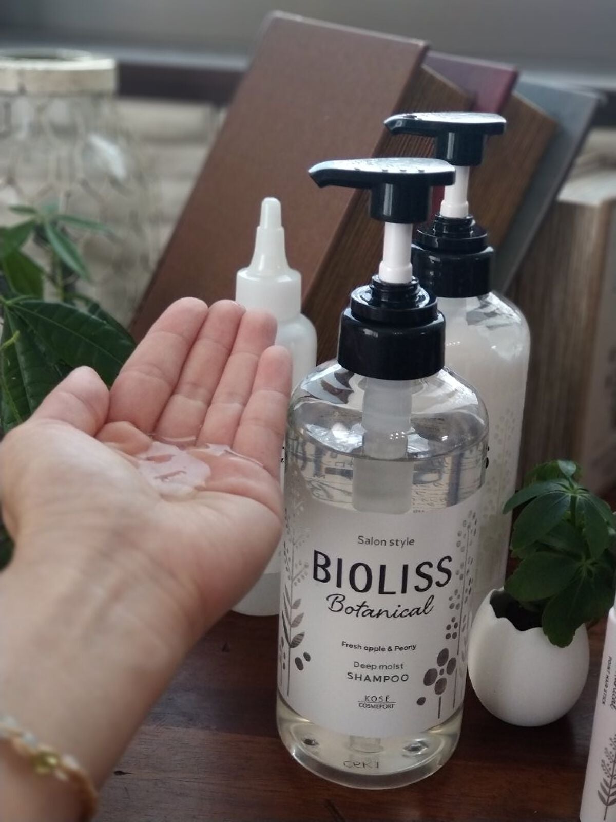 SSビオリス ボタニカル シャンプー/ヘアコンディショナー(ディープモイスト)/SSビオリス/市販シャンプーを使ったクチコミ(2枚目)