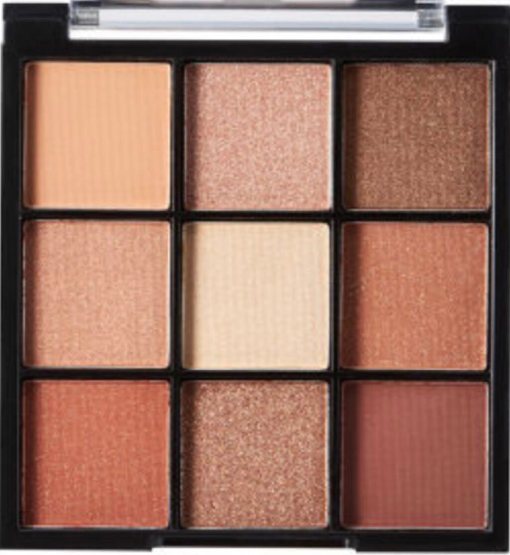 UR GLAM BLOOMING EYE COLOR PALETTE/U R GLAM/アイシャドウパレットを使ったクチコミ(4枚目)