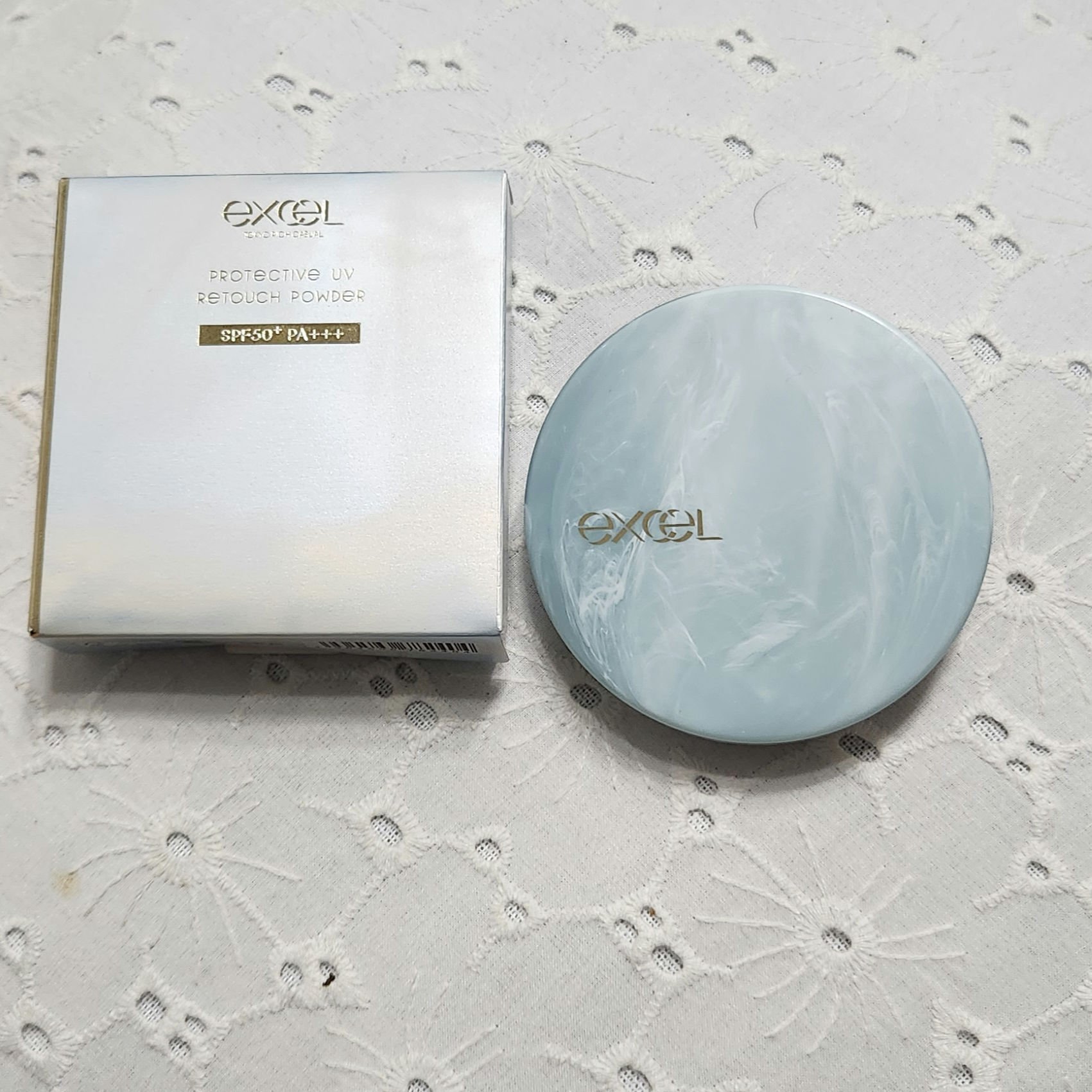 エクセル プロテクティブ  UVリタッチパウダー/excel/プレストパウダーを使ったクチコミ（1枚目）